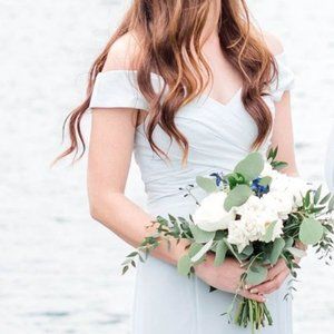 Mist Blue Bridesmaid Dress
